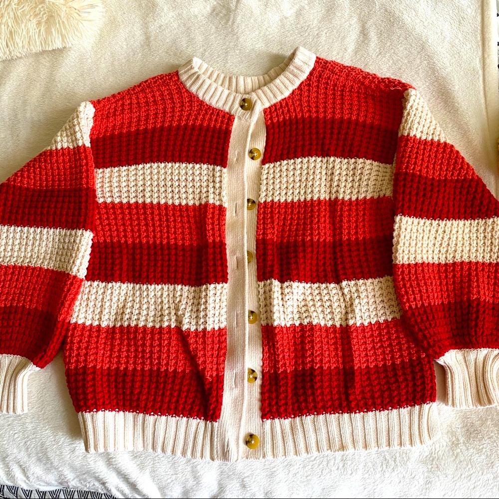 Long sleeve button up cardigan size XL